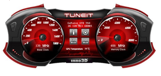 映众显卡超频软件(INNO3D TUNEIT OC UTILITY)