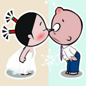 QQ微信情侣聊天背景高清无水印图片