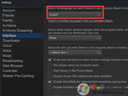 steam怎么改中文?Steam英文改中文的设置方法