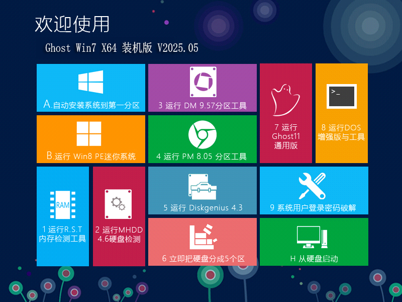 青苹果系统 Ghost Win7 SP1 X64 装机版V2025.05 | 青苹果win7旗舰版下
